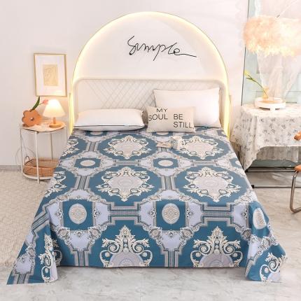 甜之梦家纺 2025新款13372全棉印花床单欧式豪庭