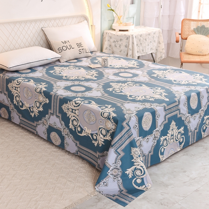 91家纺网 家纺一手货源 找家纺 甜之梦家纺 2025新款13372全棉印花床单欧式豪庭