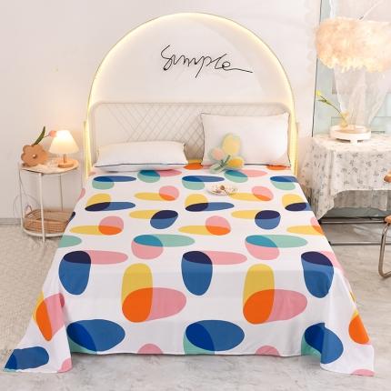 91家纺网 家纺一手货源 找家纺 甜之梦家纺 2025新款13372全棉印花床单泡沫