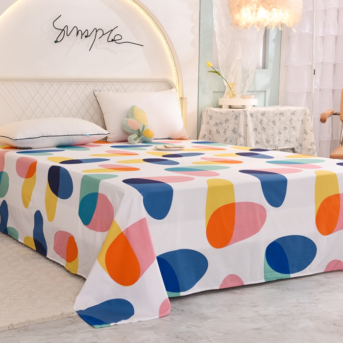 91家纺网 家纺一手货源 找家纺 甜之梦家纺 2025新款13372全棉印花床单泡沫