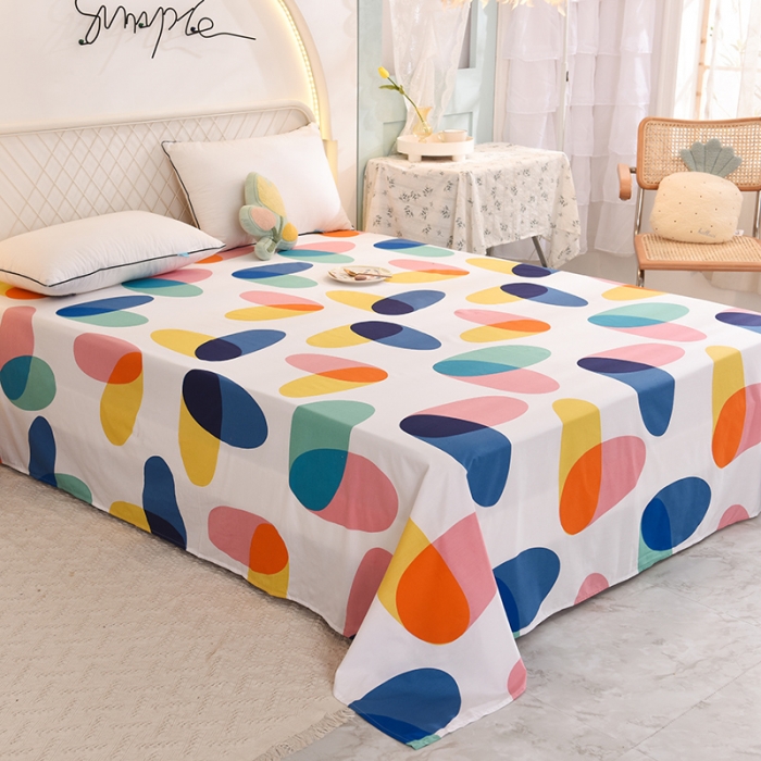 91家纺网 家纺一手货源 找家纺 甜之梦家纺 2025新款13372全棉印花床单泡沫