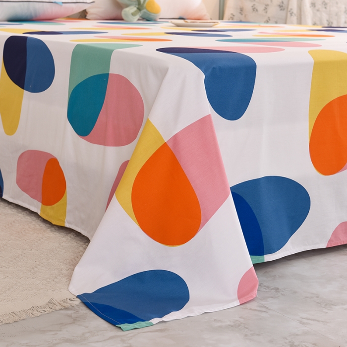 91家纺网 家纺一手货源 找家纺 甜之梦家纺 2025新款13372全棉印花床单泡沫