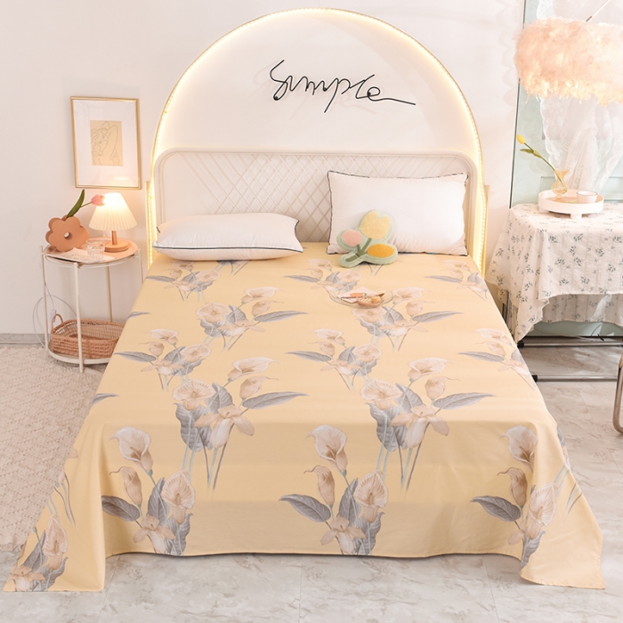 91家纺网 家纺一手货源 找家纺 甜之梦家纺 2025新款13372全棉印花床单如梦令