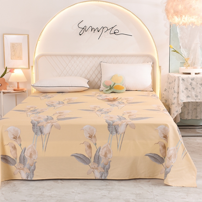 91家纺网 家纺一手货源 找家纺 甜之梦家纺 2025新款13372全棉印花床单如梦令