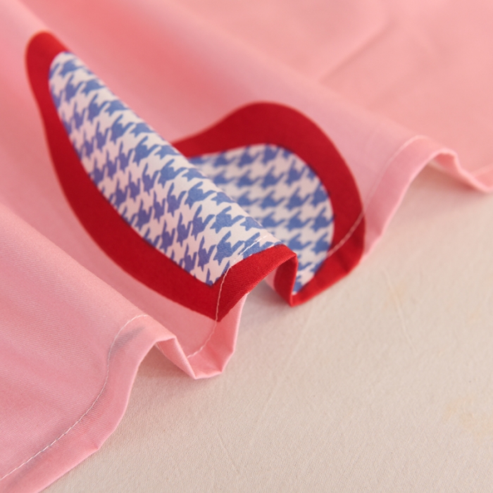 91家纺网 家纺一手货源 找家纺 甜之梦家纺 2025新款13372全棉印花床单幸运草莓