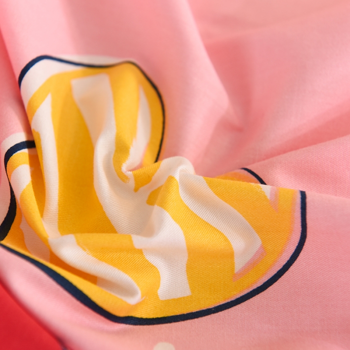 91家纺网 家纺一手货源 找家纺 甜之梦家纺 2025新款13372全棉印花床单幸运草莓