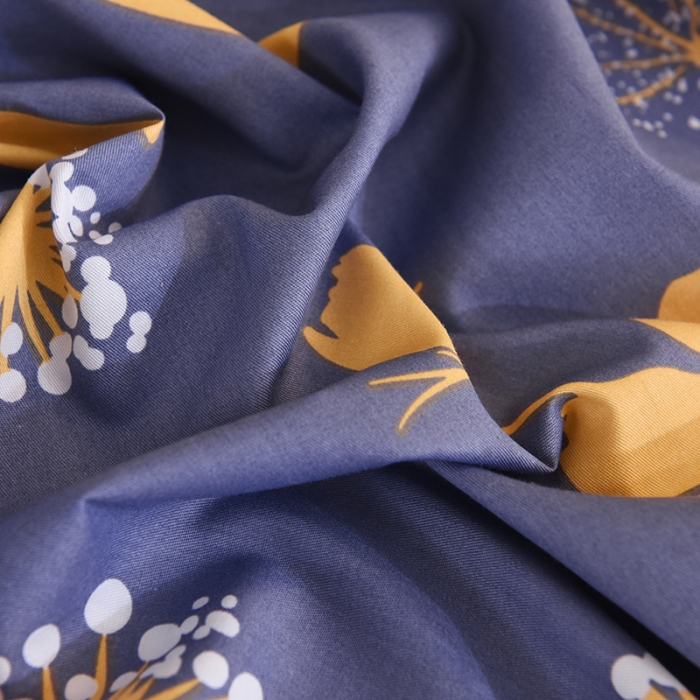 91家纺网 家纺一手货源 找家纺 甜之梦家纺 2025新款13372全棉印花床单羽叶