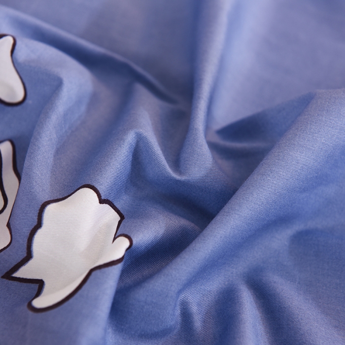 91家纺网 家纺一手货源 找家纺 甜之梦家纺 2025新款13372全棉印花床单芝麻街