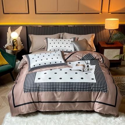 91家纺网 家纺一手货源 找家纺 （总）宅家居 2024新款60支水洗真丝全棉四件套