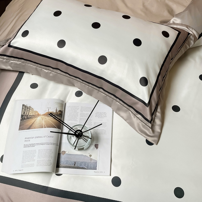 91家纺网 家纺一手货源 找家纺 宅家居2024新款轻奢60支水洗真丝全棉纯棉四件套悠选