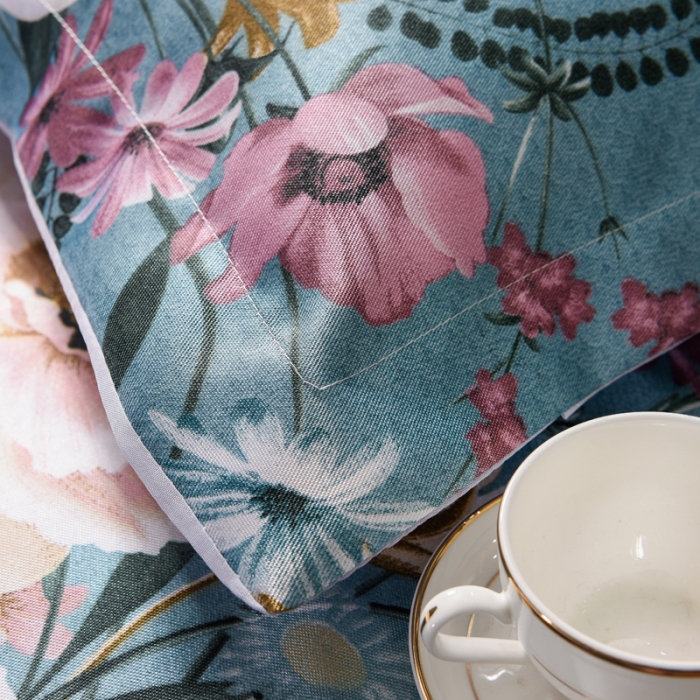 91家纺网 家纺一手货源 找家纺 唐人居 2025款冰丝软席三件套 花语梦乡