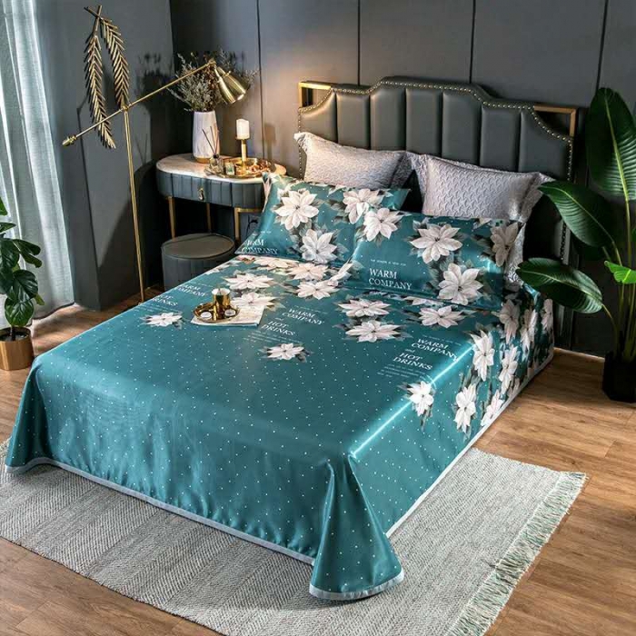 91家纺网 家纺一手货源 找家纺 唐人居 2025款冰丝软席三件套 怀柔