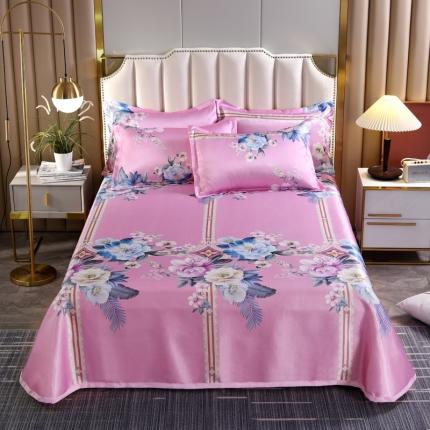 唐人居 2025款冰丝软席三件套 克洛伊-粉