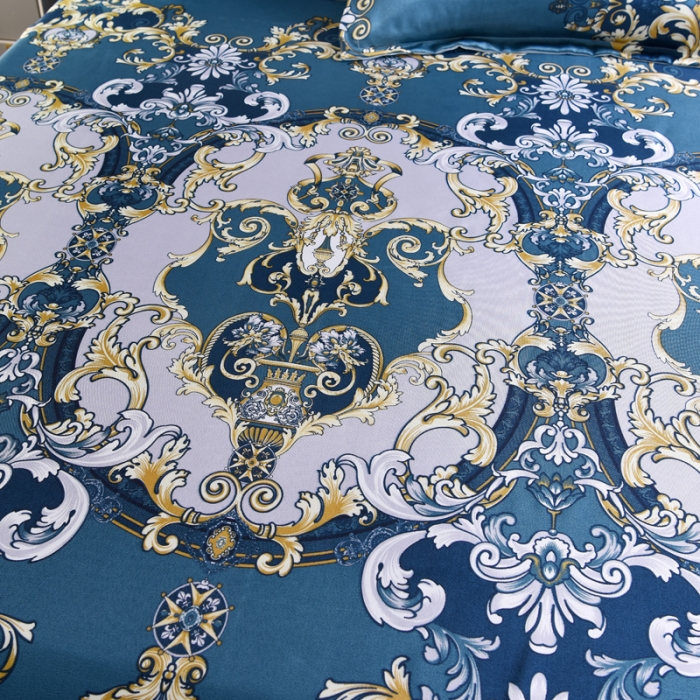 91家纺网 家纺一手货源 找家纺 唐人居 2025款冰丝软席三件套 魅力纹理