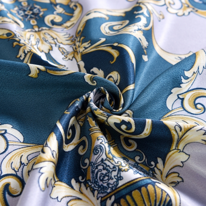 91家纺网 家纺一手货源 找家纺 唐人居 2025款冰丝软席三件套 魅力纹理