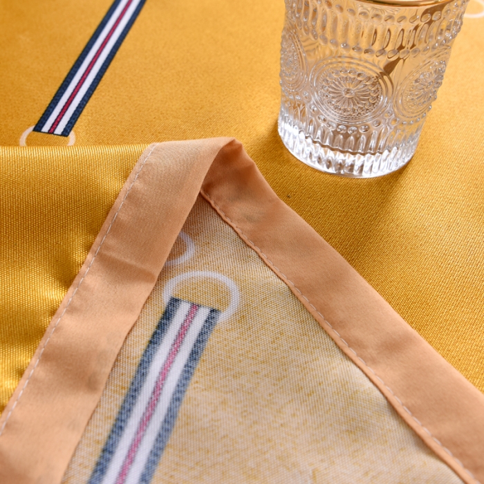 91家纺网 家纺一手货源 找家纺 唐人居 2025款冰丝软席三件套 欧式经典-黄