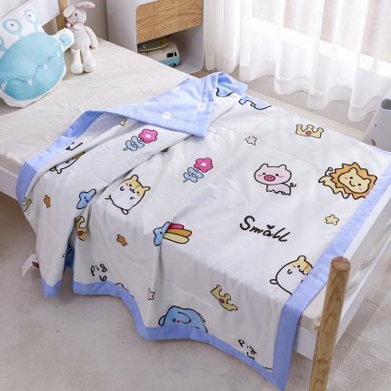 91家纺网 家纺一手货源 找家纺 总-美真家纺新款儿童空调棉幼儿园夏被全棉夏被宝宝夏被水果乐园