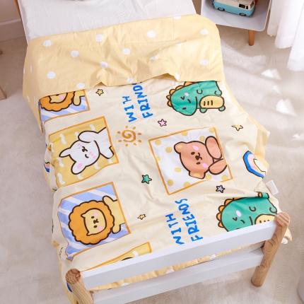 91家纺网 家纺一手货源 找家纺 总-美真家纺新款儿童空调棉幼儿园夏被全棉夏被宝宝夏被水果乐园