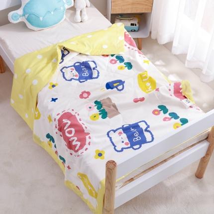 91家纺网 家纺一手货源 找家纺 总-美真家纺新款儿童空调棉幼儿园夏被全棉夏被宝宝夏被水果乐园