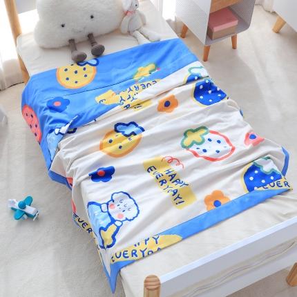 91家纺网 家纺一手货源 找家纺 总-美真家纺新款儿童空调棉幼儿园夏被全棉夏被宝宝夏被水果乐园