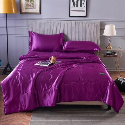 91家纺网 家纺一手货源 找家纺 （总）被多多 2022新款真丝夏被可配四件套