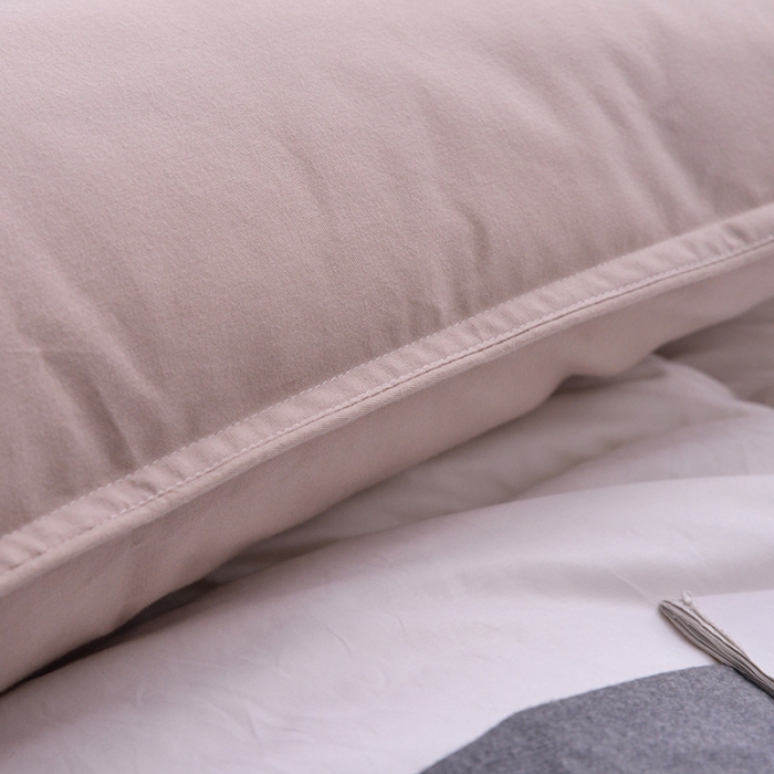 91家纺网 家纺一手货源 找家纺 （总）星芯合 2024新款全棉磨毛静压枕一只