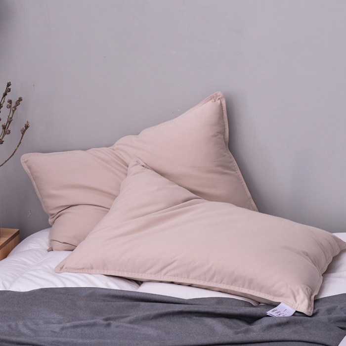 91家纺网 家纺一手货源 找家纺 （总）星芯合 2024新款全棉磨毛静压枕一只