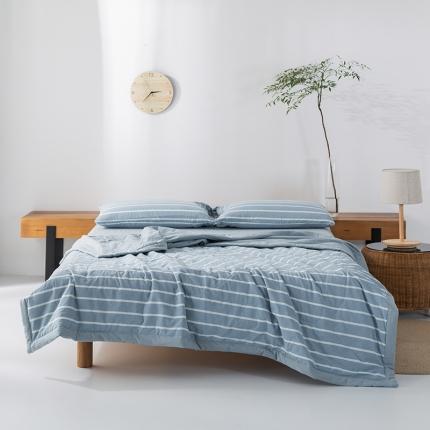 91家纺网 家纺一手货源 找家纺 （总）棉邦 2021新款全棉水洗棉夏被四件套