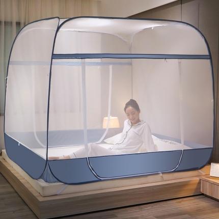 91家纺网 家纺一手货源 找家纺 （总）新太阳蚊帐 2025新款新款免安装纯色蚊帐