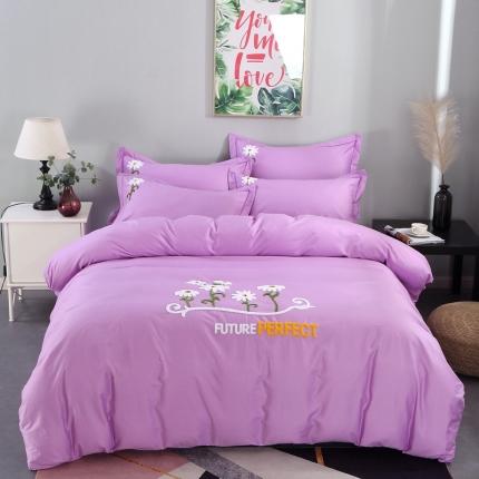 91家纺网 家纺一手货源 找家纺 总-2023新款全棉13372毛巾绣四件套纯棉刺绣花四件套