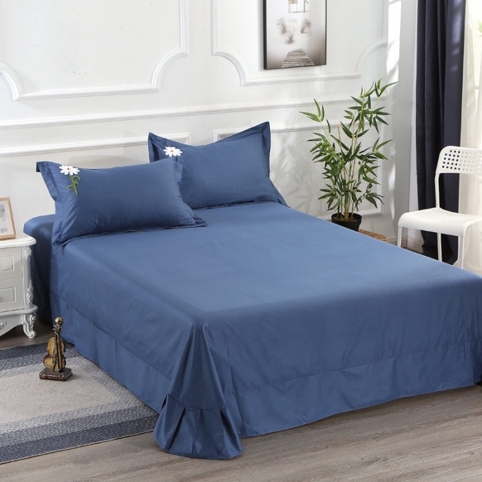 91家纺网 家纺一手货源 找家纺 总-2023新款全棉13372毛巾绣四件套纯棉刺绣花四件套