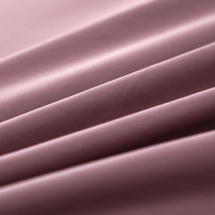 91家纺网 家纺一手货源 找家纺 2021新款纯色拼色纯棉全棉60S贡缎长绒棉绣花四件套 帛咖