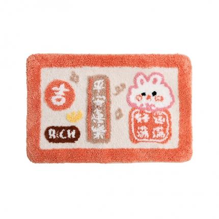 91家纺网 家纺一手货源 找家纺 （总）仟亿莱 2021新款平安喜乐地垫