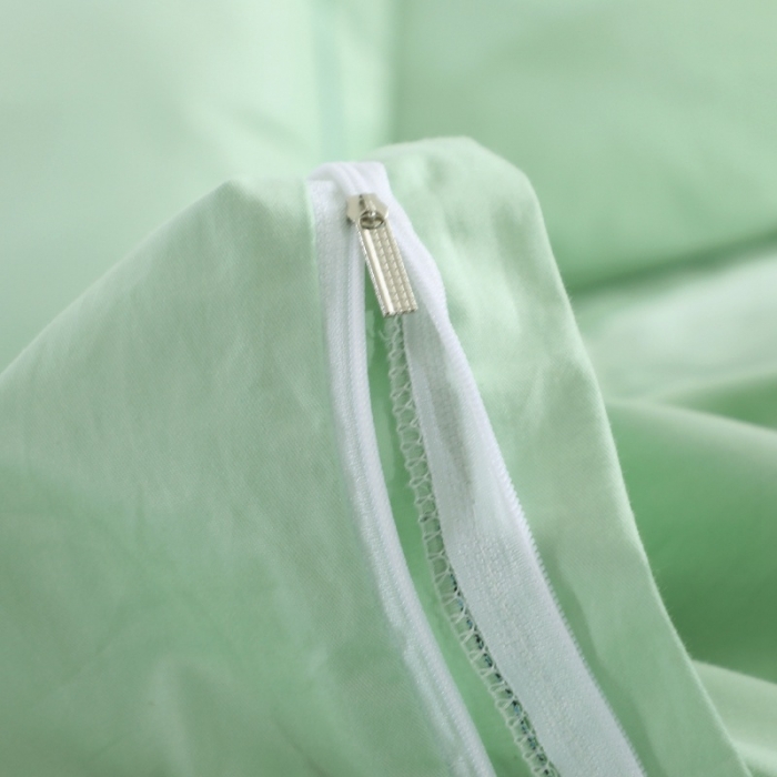 91家纺网 家纺一手货源 找家纺 2021新款全棉13372毛巾绣纯棉刺绣花四件套幸福烈鸟绿色