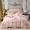 91家纺网 家纺一手货源 找家纺 星尚 2021新款长绒棉艾美系列四件套 粉玉