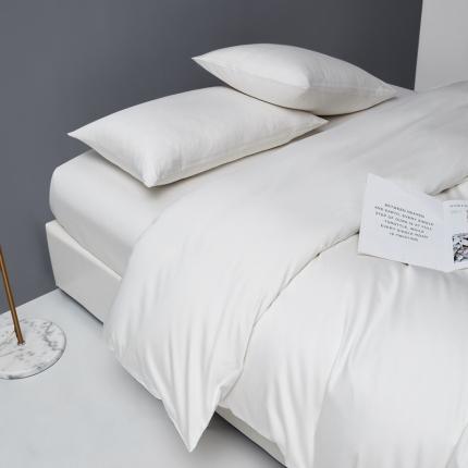 91家纺网 家纺一手货源 找家纺 （总）顾家家居 2023新款60长绒棉双拼全棉单被套纯棉