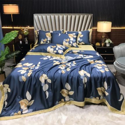 91家纺网 家纺一手货源 找家纺 （总）娇逸 2021新款60天丝数码印花夏被夏凉被