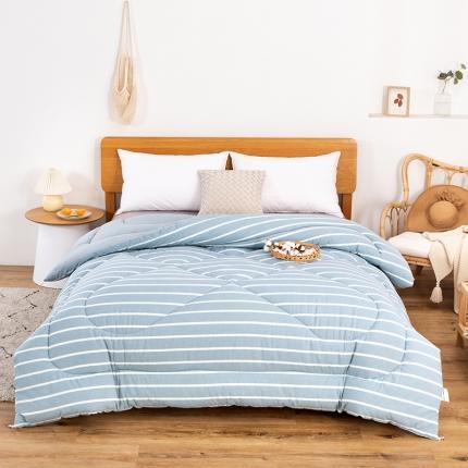 91家纺网 家纺一手货源 找家纺 （总）鑫棉坊（有检测报告）2023新款色织水洗棉棉花冬被