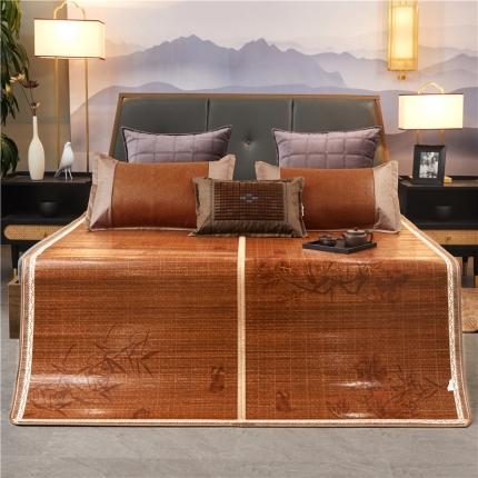 91家纺网 家纺一手货源 找家纺 宜派 2021新款竹席竹席草席藤席冰丝席席凉席 水墨年华