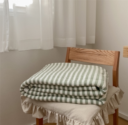 91家纺网 家纺一手货源 找家纺 新款针织全棉夏被天竺棉夏被 超软糯手感 实拍图