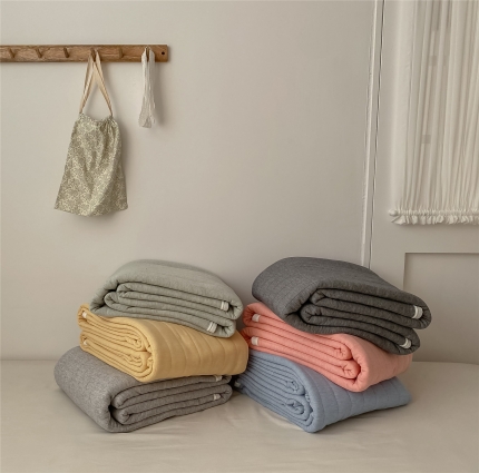 新款针织全棉夏被天竺棉夏被 超软糯手感 实拍图