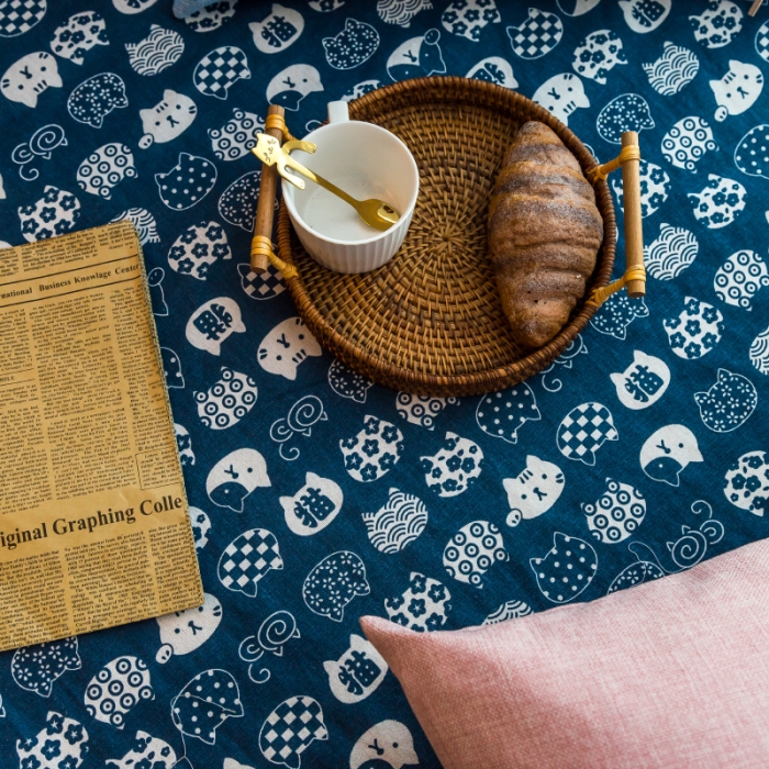 91家纺网 家纺一手货源 找家纺 U品汇 2021新款海绵飘窗垫 招财猫