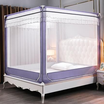 91家纺网 家纺一手货源 找家纺 （总）冉美 2021新款清新外穿杆坐床蚊帐