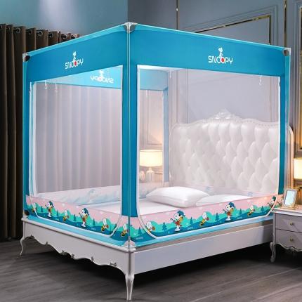 91家纺网 家纺一手货源 找家纺 （总）冉美 2021坐床蚊帐史努比系列