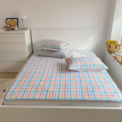 91家纺网 家纺一手货源 找家纺 （总）美乐迪 2021新款乳胶凉席三件套