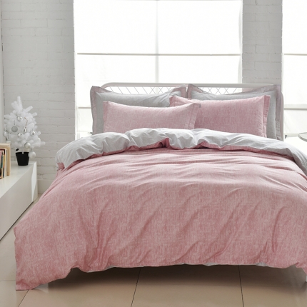 91家纺网 家纺一手货源 找家纺 （总）时尚简约系列全棉13372四件套（加老板微信有会员价）