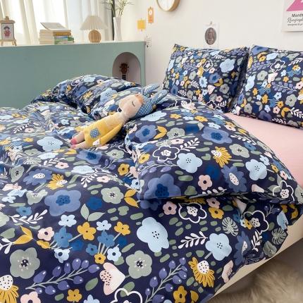 91家纺网 家纺一手货源 找家纺 （总）珺柔家纺 2021新款全棉印花四件套系列四