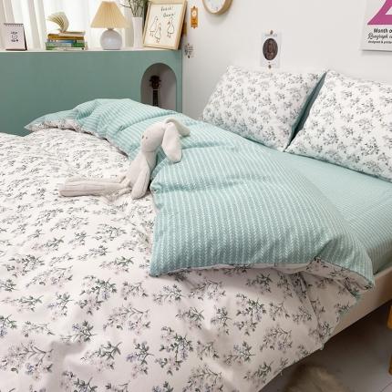 珺柔家纺 2021新款全棉印花四件套系列三 苏蜜儿