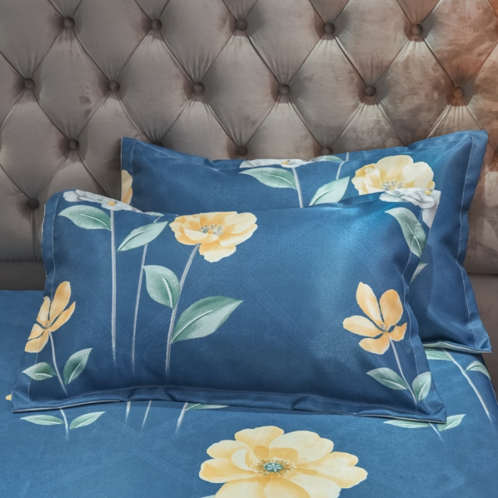 91家纺网 家纺一手货源 找家纺 ds生活馆 2021新款欧式蕾丝花边床单款凉席冰丝席花间集