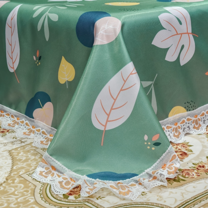 91家纺网 家纺一手货源 找家纺 ds生活馆 2021新款欧式蕾丝花边床单款凉席冰丝席落英缤纷